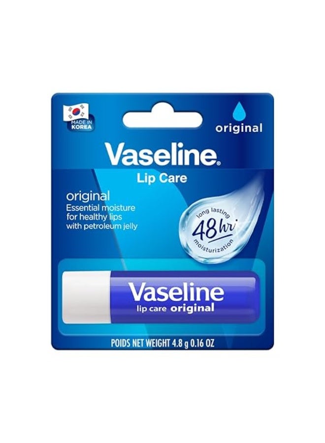 فازلين للعناية بالشفاه | مرطب شفاه أصلي | ترطيب يدوم حتى 48 ساعة | 4.8 غرام - Image 1